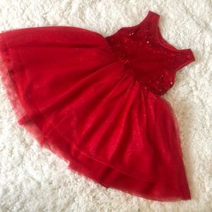 Red Christmas dress